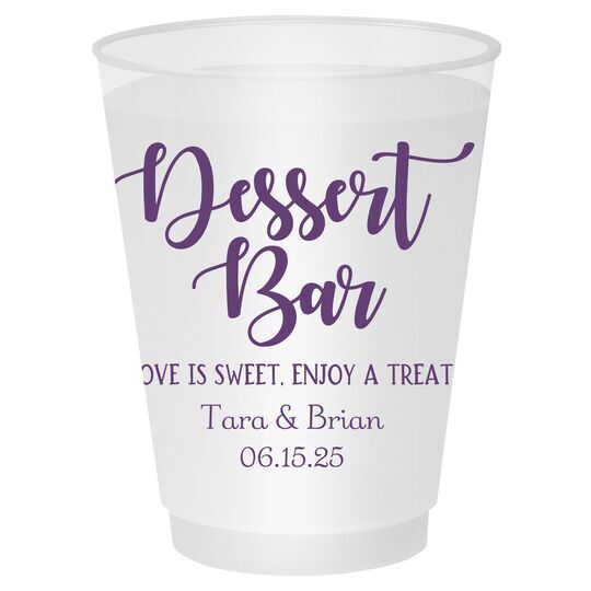 Dessert Bar Shatterproof Cups